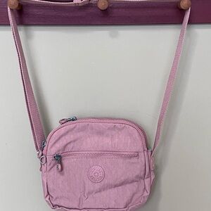 Kipling memory pink crossbody